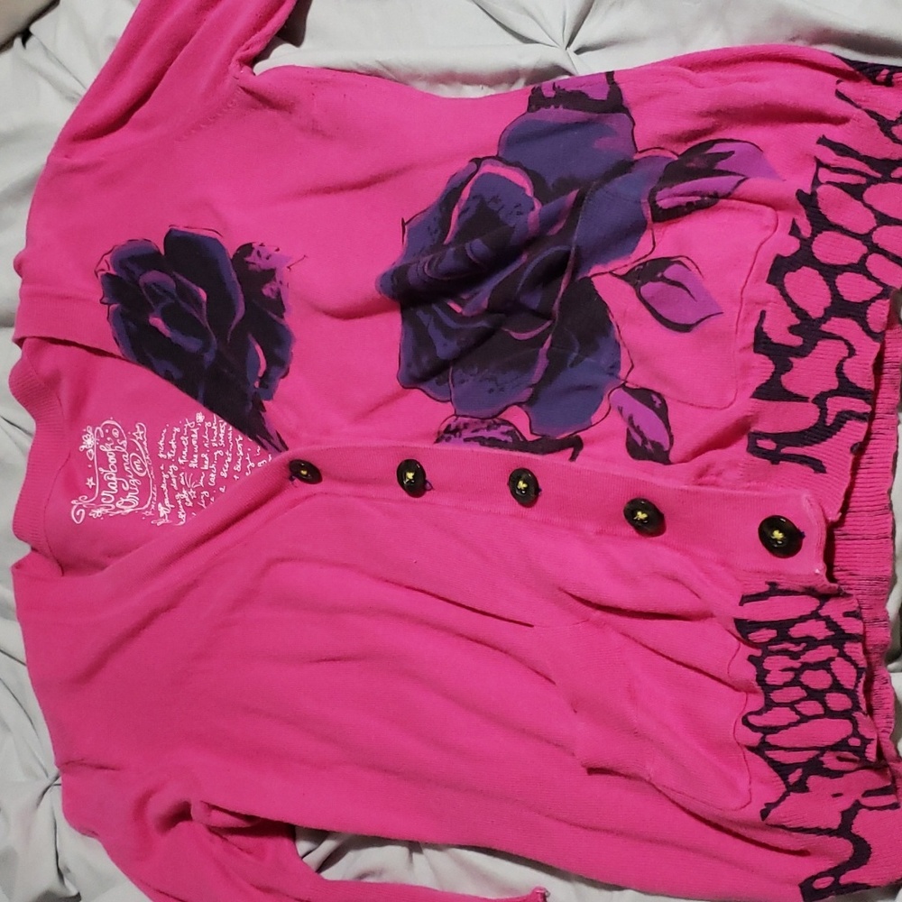 Pink Cardigan